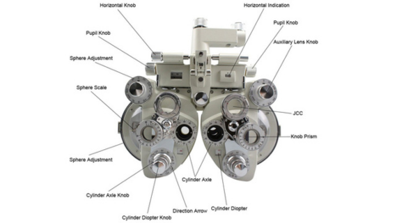 phoropter structure