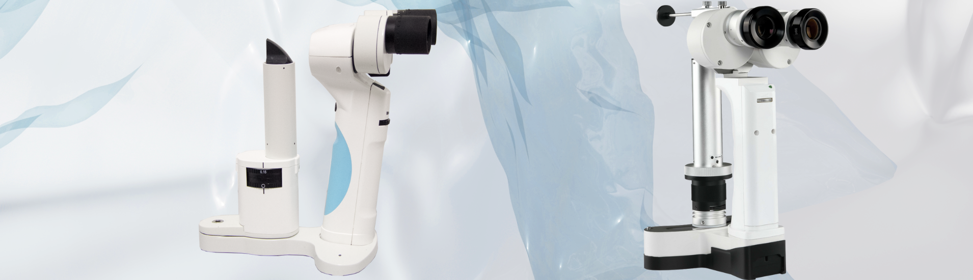 portable slit lamp banner